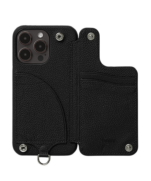 POCHE iPhone16Pro対応 ブラック | DEMIU (Women