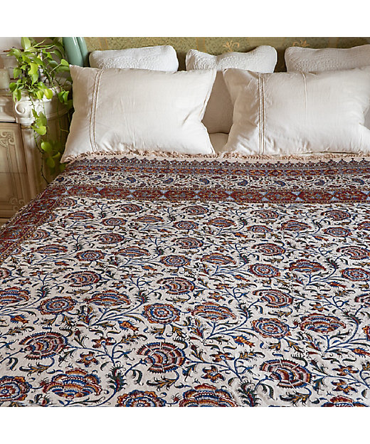 ☆手染めペルシャ更紗（マルチカバー）210×280cm 3 | 三越