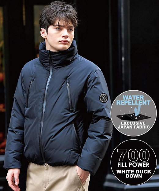 700フィルパワー／高品質ダウン】ファンクショナル ハイネック