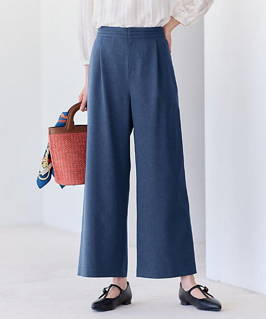 ドライタッチストレートワイドパンツ（2002587766