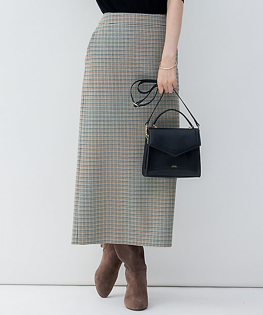 ガンクラブチェック タイトスカート（SKWOSA0305） | 23区