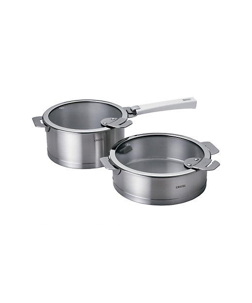 Lシリーズ 両手鍋 浅型 各種 | CRISTEL/クリステル | 三越伊勢丹