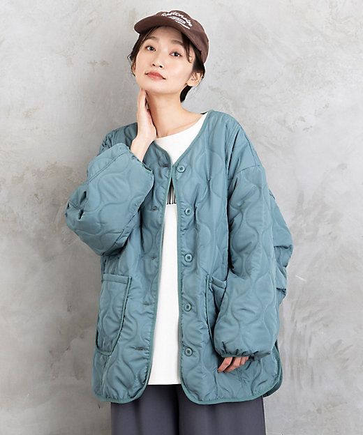 sabstreet bis web限定 中綿キルティングジャケット