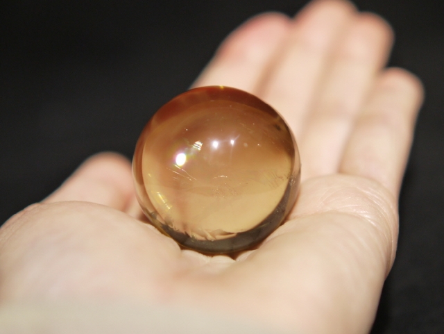 ブラジル産超稀少 青光シリトン丸玉ボール45mm