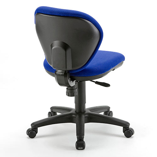 オフィスチェア スタンダードモデル ロッキング機能付き ブルー 100