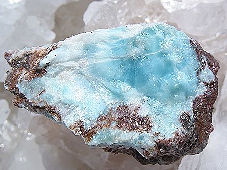 ラリマー 原石（大サイズ） ☆ 母岩つき