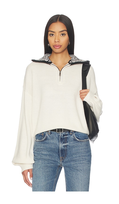 Estela Half Zip Mock Neck Sweater | Lovers + Friends