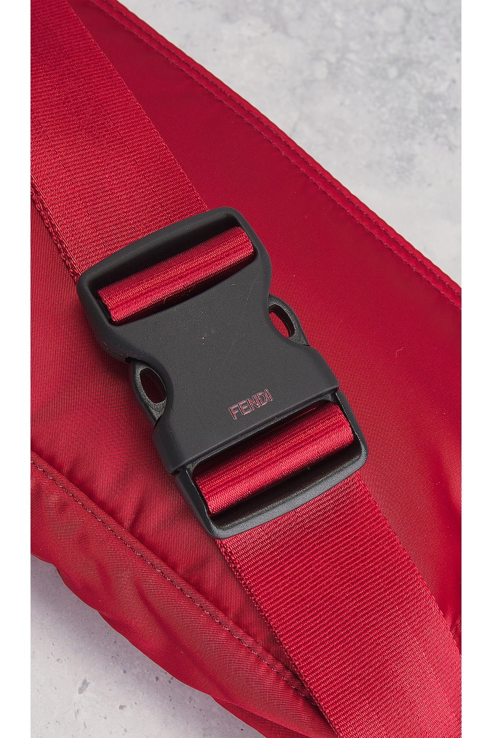 FWRD Renew Fendi X Porter Baguette Shoulder Bag in Red | REVOLVE