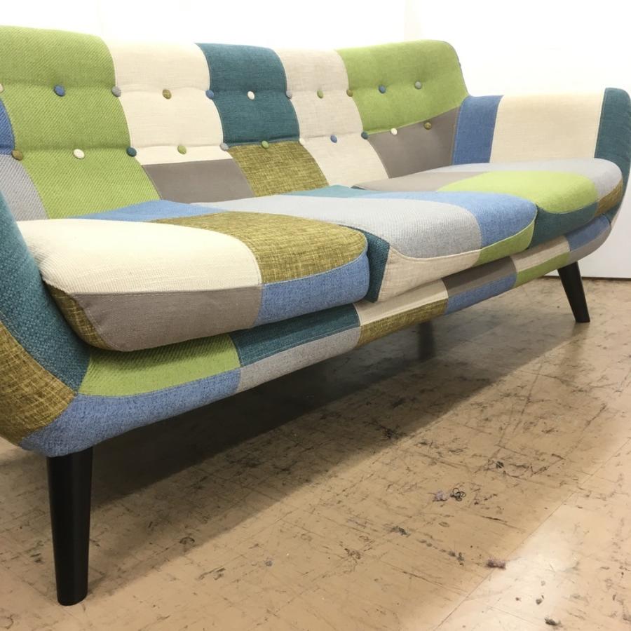 Francfranc（フランフラン） 中古 バルス ナビア パッチワーク柄 3人