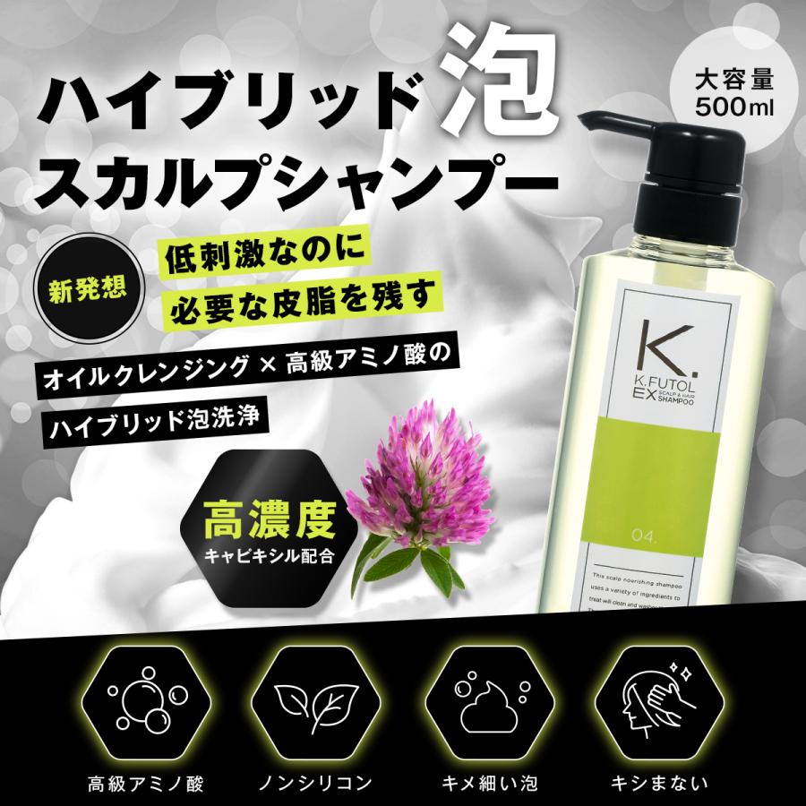 ケフトルEX（K.FUTOL EX） スカルプシャンプー コンディショナー