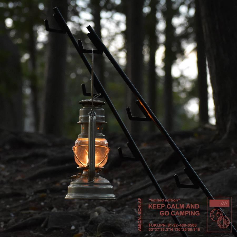 アイアンハンガー 3本 アイアン ランタンハンガー 無骨 野営