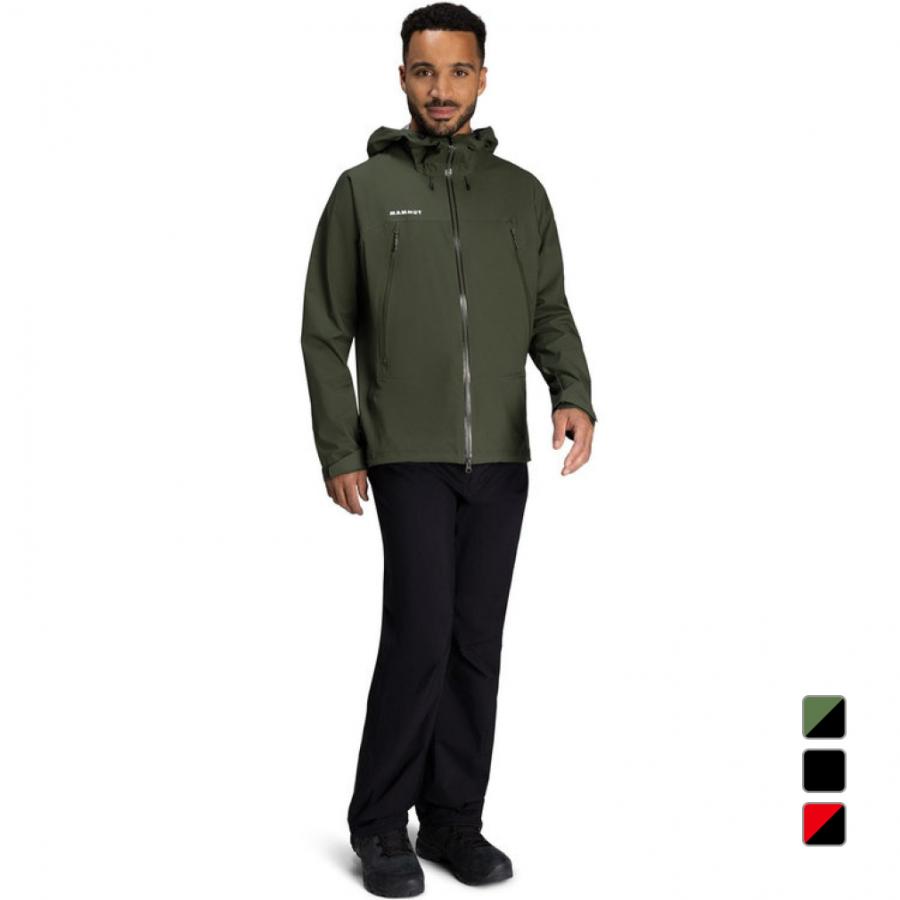 MAMMUT（マムート） メンズ アウトドア レイン上下セット マサオライト