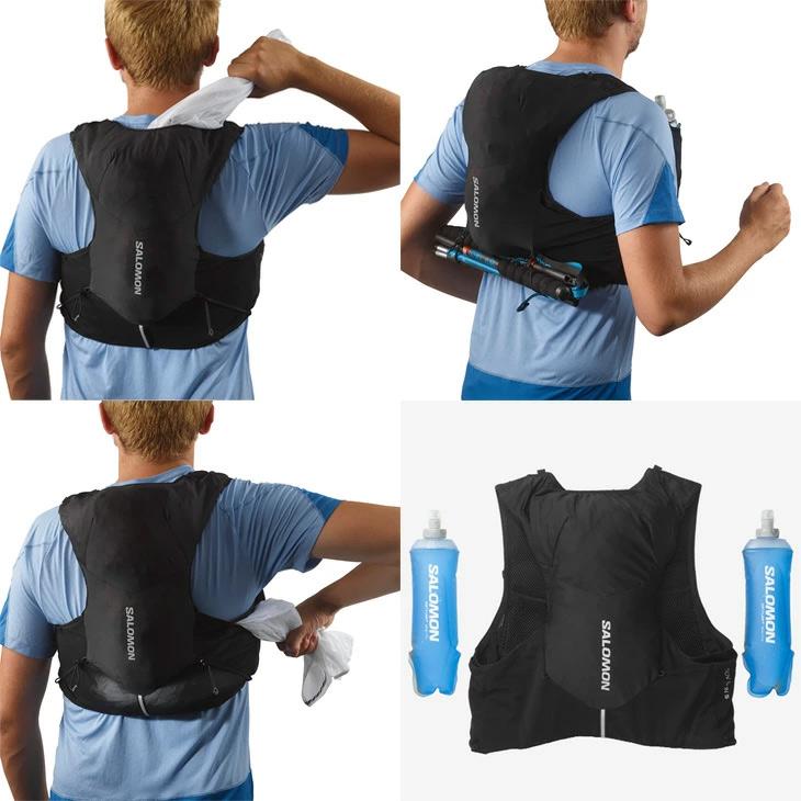 SALOMON（サロモン） ランニングベスト フラスク付 メンズ レディース