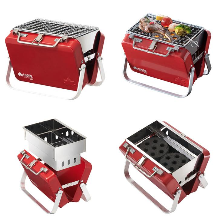 LOGOS（ロゴス） 卓上ミニグリル コンロ 調理器具 グリルアタッシュ