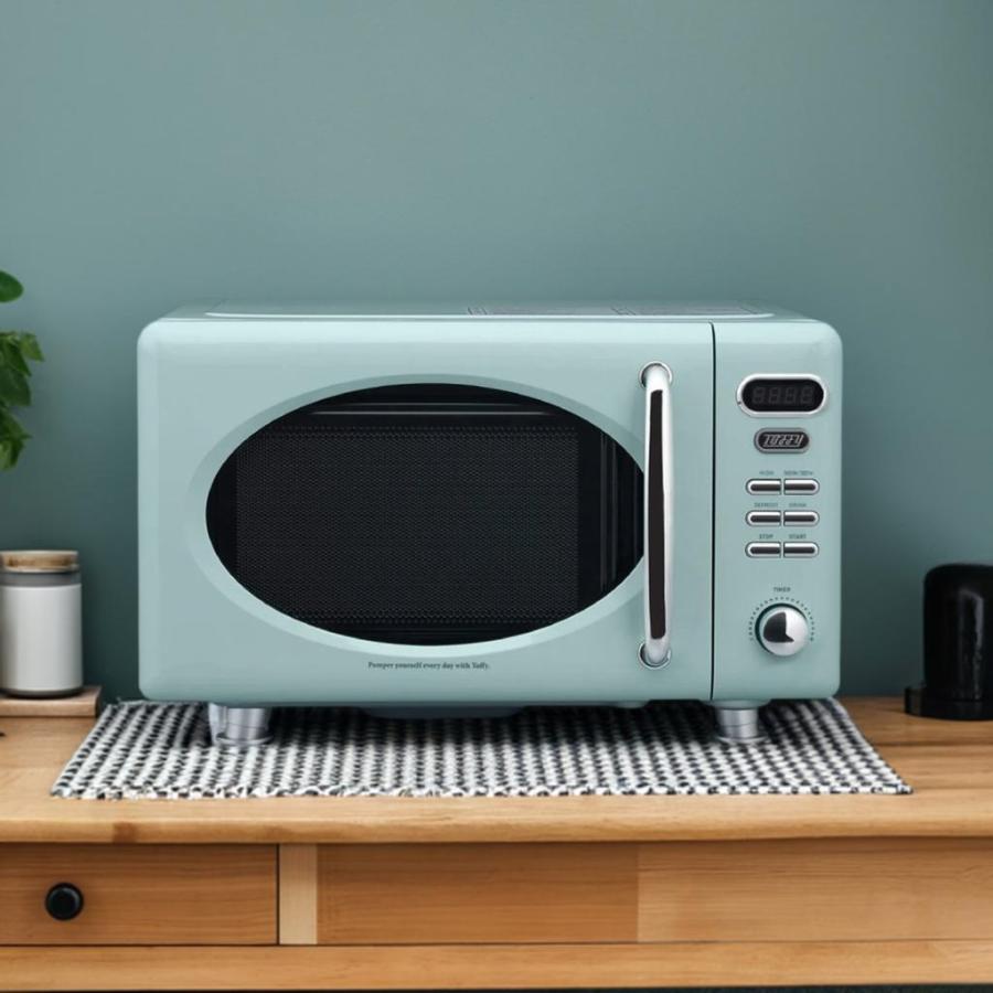 Toffy 電子レンジ 単機能 17L フラット おしゃれ トフィー K-DR1-AW K
