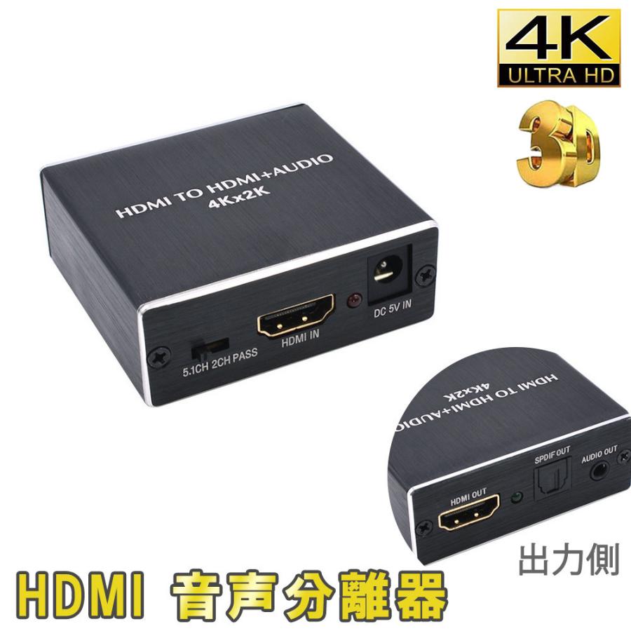 分離器 HDMI 音声 HDMIアダプター for セレクター 光デジタル 巣ごもり