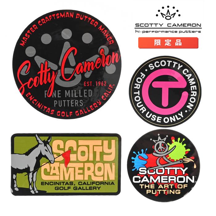 SCOTTY CAMERON スコッティキャメロン ステッカー 4枚セット Scotty