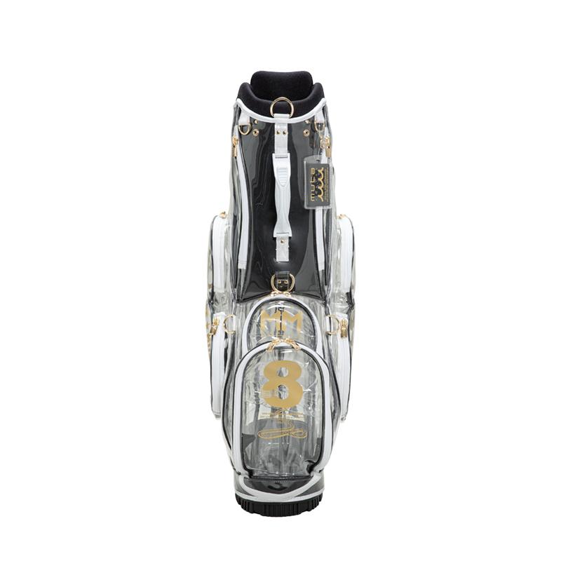 muta MARINE GOLF クリア8キャディバッグ【クリア/ベージュ