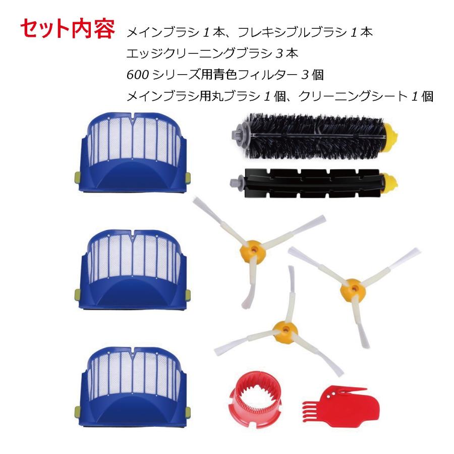 ルンバ メンテナンスセット アイロボット Roomba 消耗品 600シリーズ