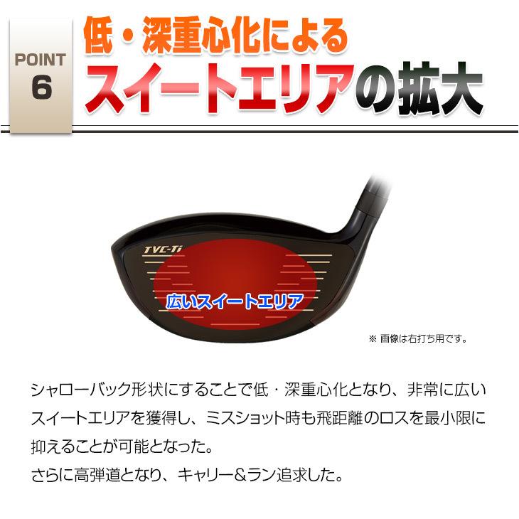 ワークスゴルフ ゴルフ クラブ レフティ 超高反発 ドライバー