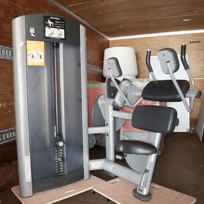 引取限定】 アブドミナル FZAB ライフフィットネス トレーニングマシン