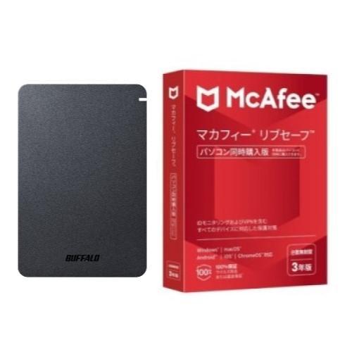 HD-PGF2.0U3-BBKA ブラック ポータブルHDD 2TB USB3.1 Gen1 /3.0/2.0