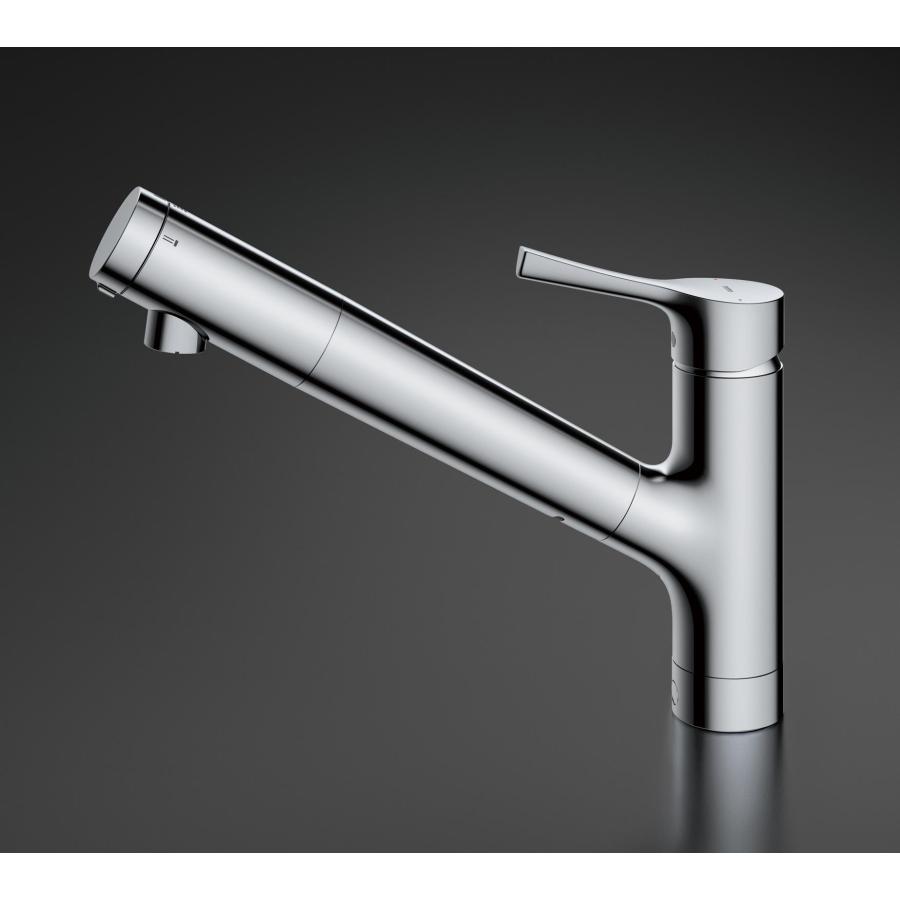 TOTO TKS05307J台付シングル混合水栓（エコシングル、浄水カートリッジ