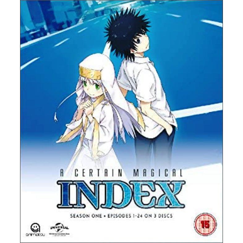 とある魔術の禁書目録 第1期 全24話 565分 DVD インデックス アニメ