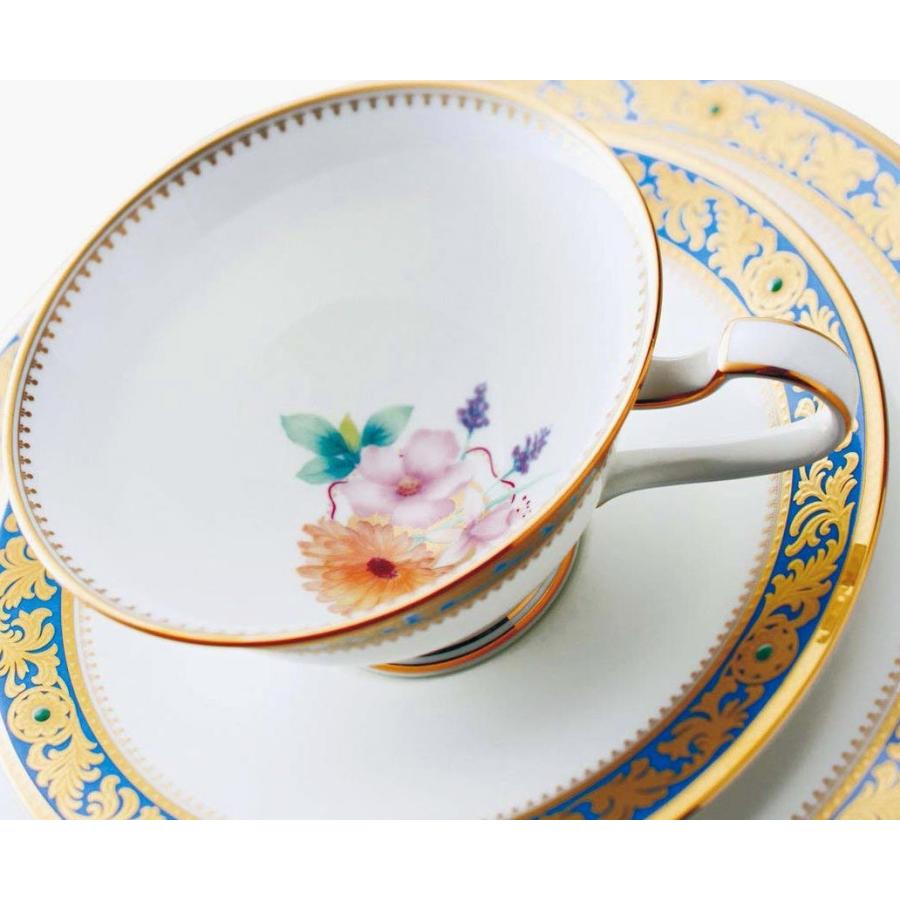 ノリタケ Noritake グランブロシェ カップ&ソーサー Y59587/4465-2