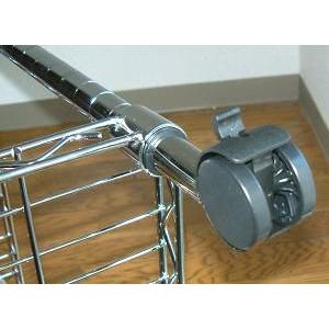 メタルシェルフ スチールラック キャスター付 6段 幅60 奥行き35 高さ