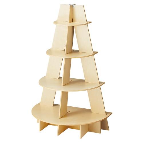 本体) 木製簡易半円錐ラック / kp38-778-18-1 : 看板材料.COMヤフー店