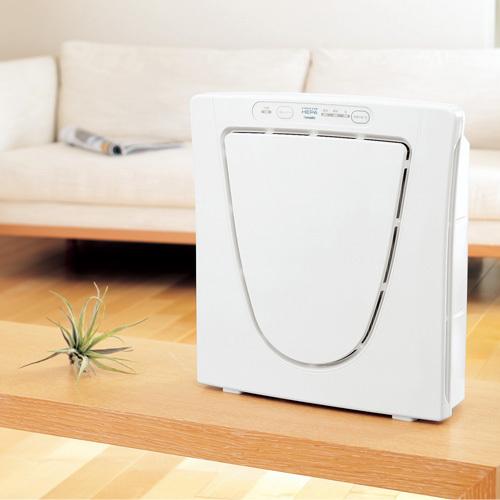 ツインバード 空気清浄機 ファンディファイン ヘパ 12畳用 ホワイト AC