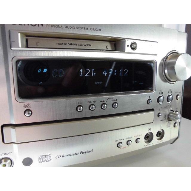 DENON（デノン） DENON D-MG33 〓 07年製デノン『FR-GX対抗』CD,MD