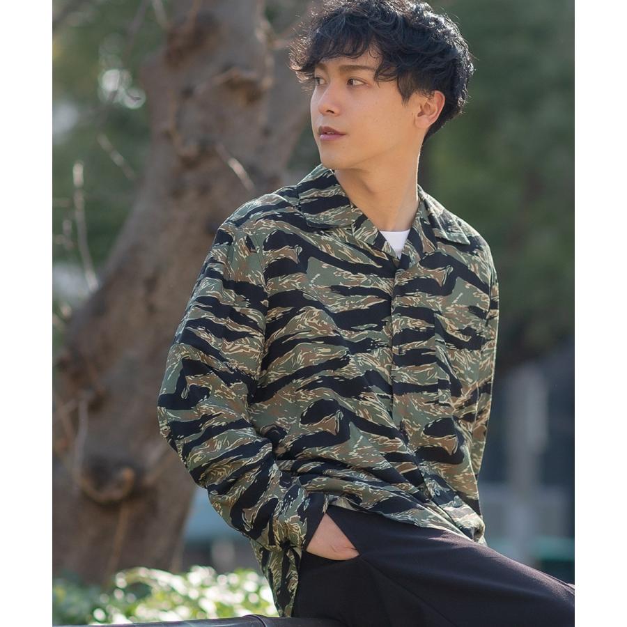 improves（インプローブス） オープンカラーシャツ メンズ 開襟シャツ