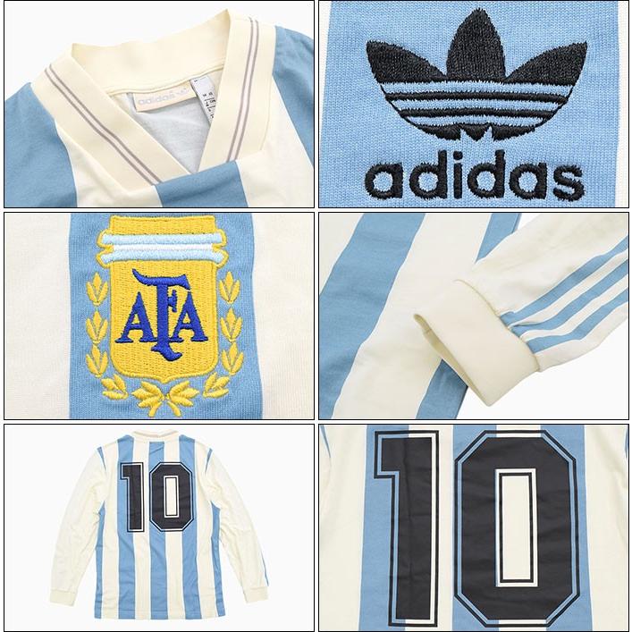 adidas Originals アディダス カットソー 長袖 メンズ アルゼンチン