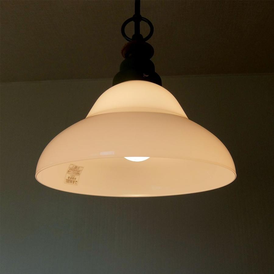 照明 1灯ガラスペンダントライト 後藤照明 ベルリヤ硝子セード LED対応