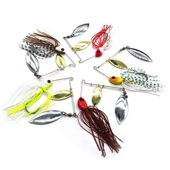 スピナーベイト 5色セット 17g 3/5oz 釣り 釣具 : 釣具と真珠の卸直販