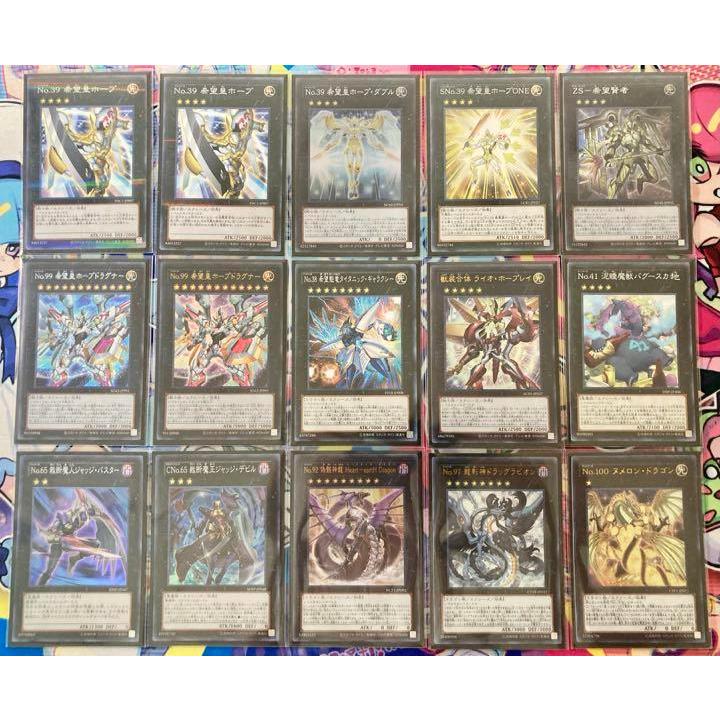 遊戯王 本格構築 【No.99ホープドラグナー】デッキ&エクストラ&二重