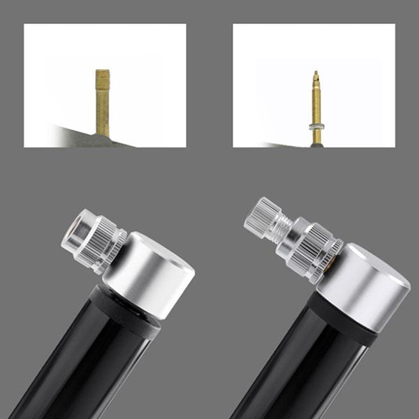 自転車 空気入れ 携帯 仏式 米式 両対応 小型 ロードバイク クロス