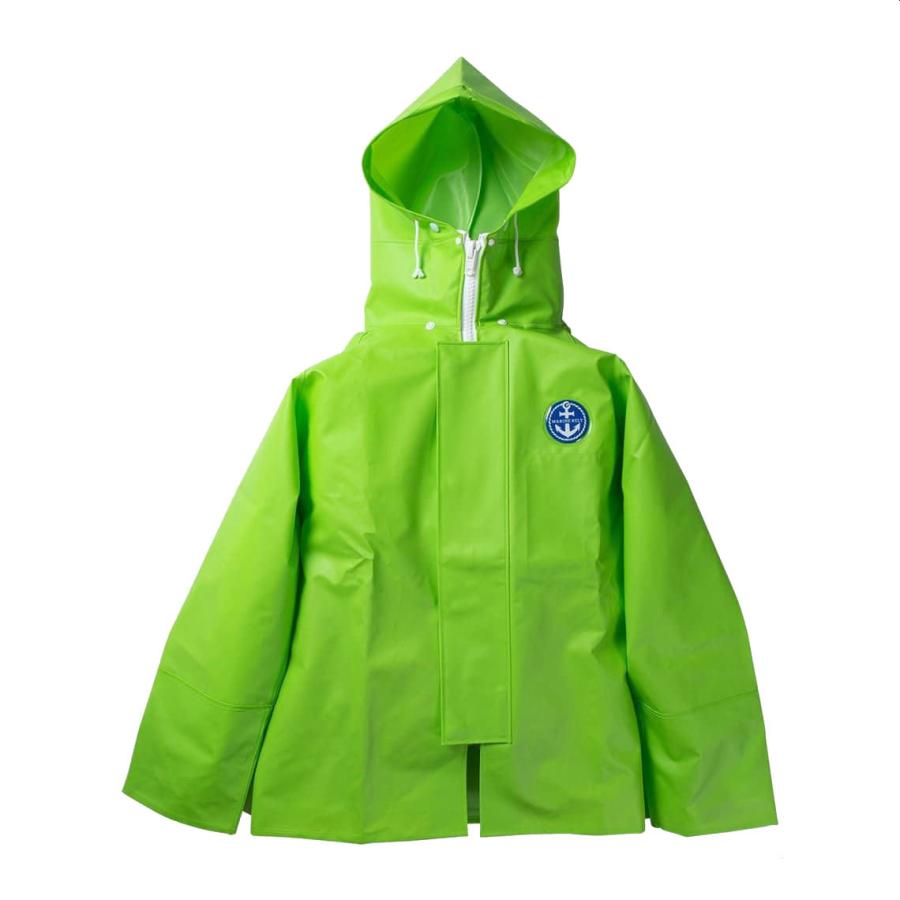 新色 尾崎産業 上下セット販売 漁師用カッパ 水産合羽 釣り アウトドア