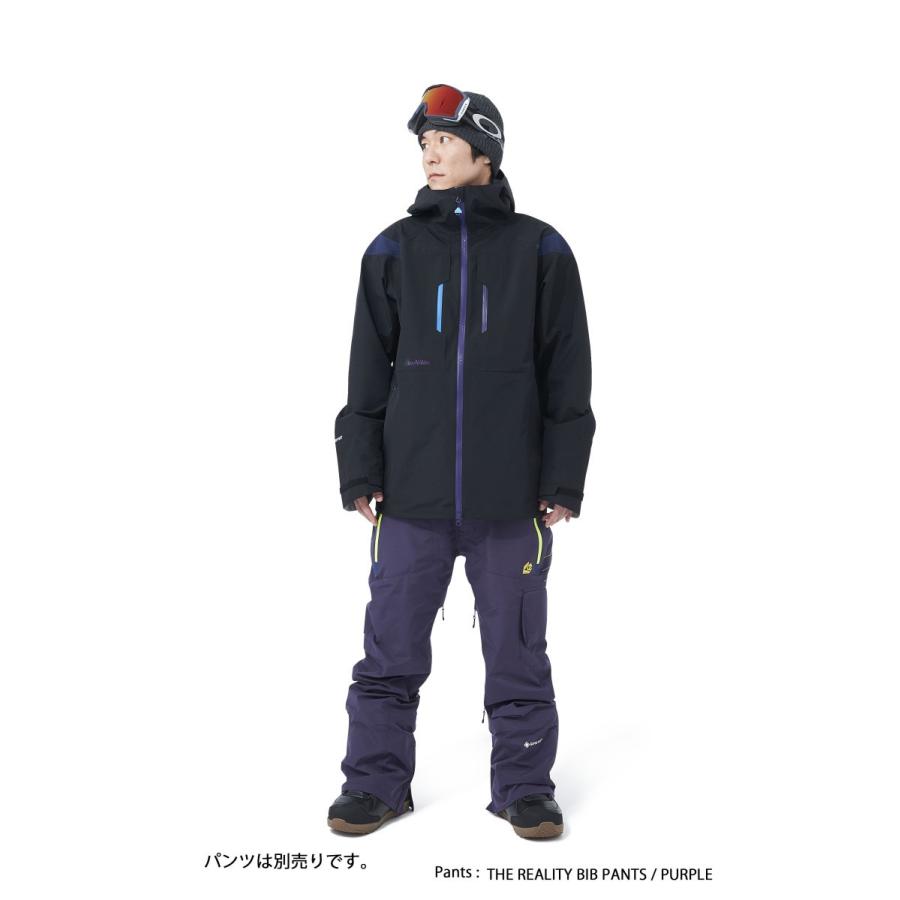REW REW THE REALITY JK 18 [ GORE-TEX 3L C-KINT ] NAVY X RED S