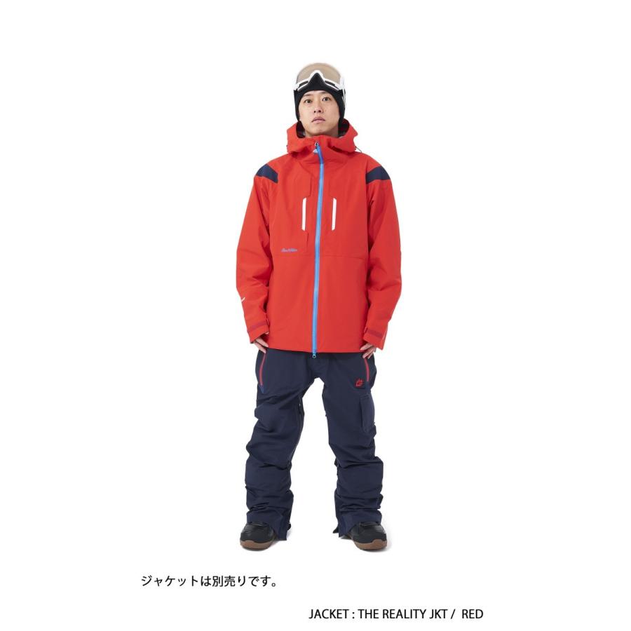 REW REW THE REALITY JK 18 [ GORE-TEX 3L C-KINT ] NAVY X RED S