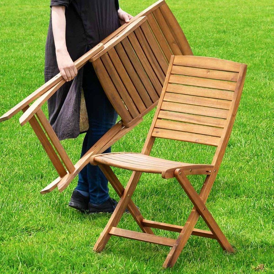 イタリア製 areta アレッタ ガーデンチェア 3脚 折りたたみ ローチェア