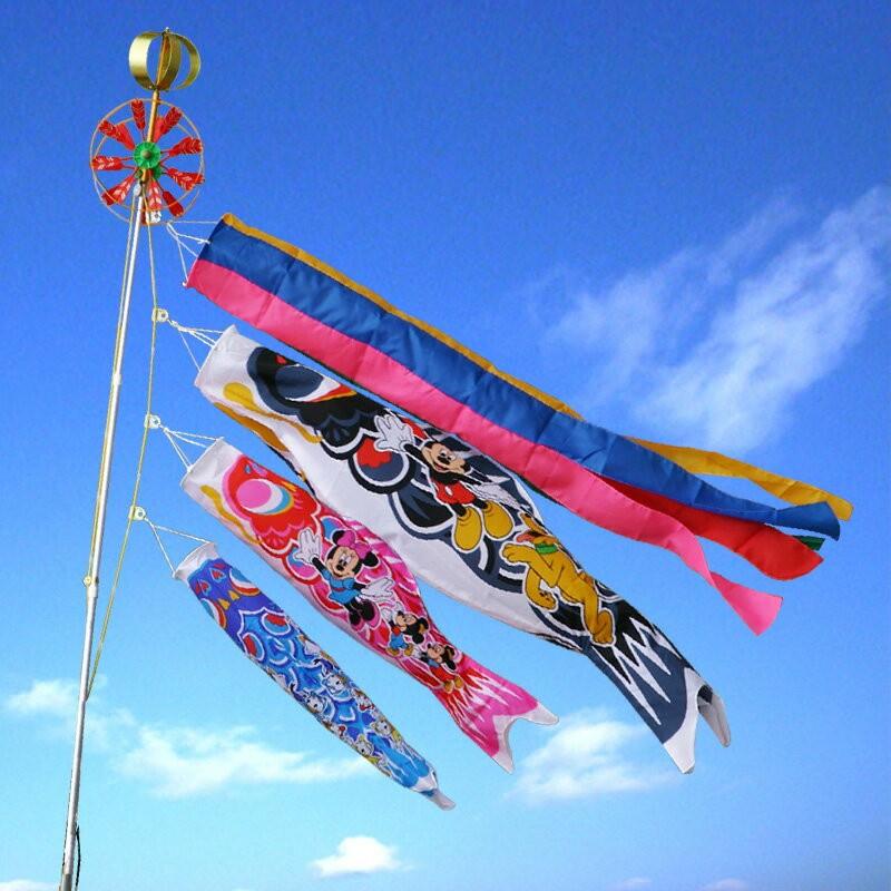 Disney（ディズニー） こいのぼり 鯉のぼり ミッキーホームセット 1.5m