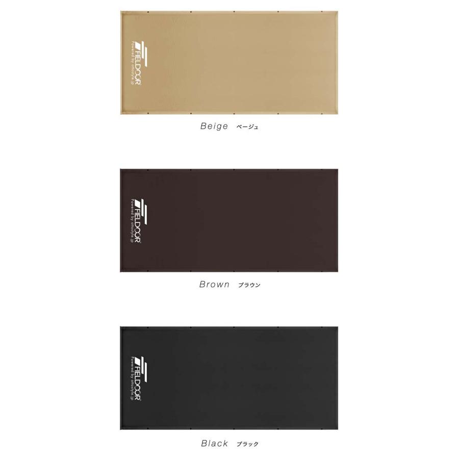 FIELDOOR（フィールドア） 車中泊マット キャンプマット 厚さ 10cm M