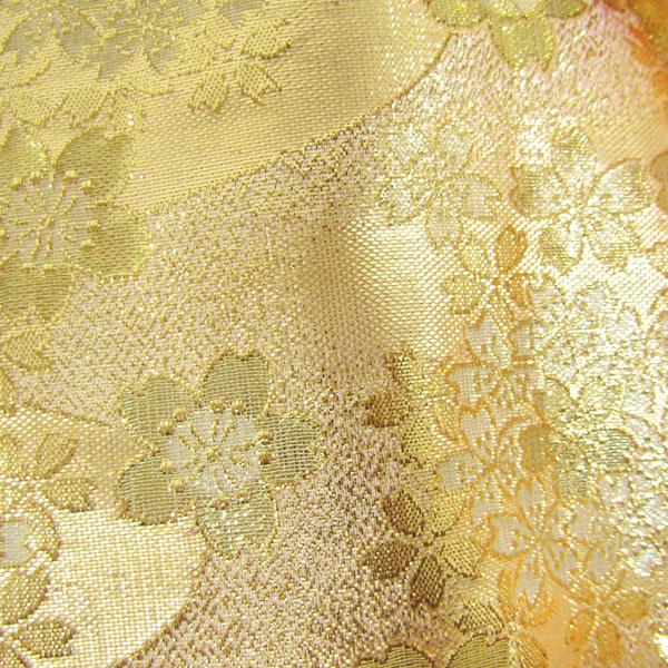 七五三3〜7歳用結び帯（作り帯） 金銀（小寸/中寸/大寸）wsr : 京の