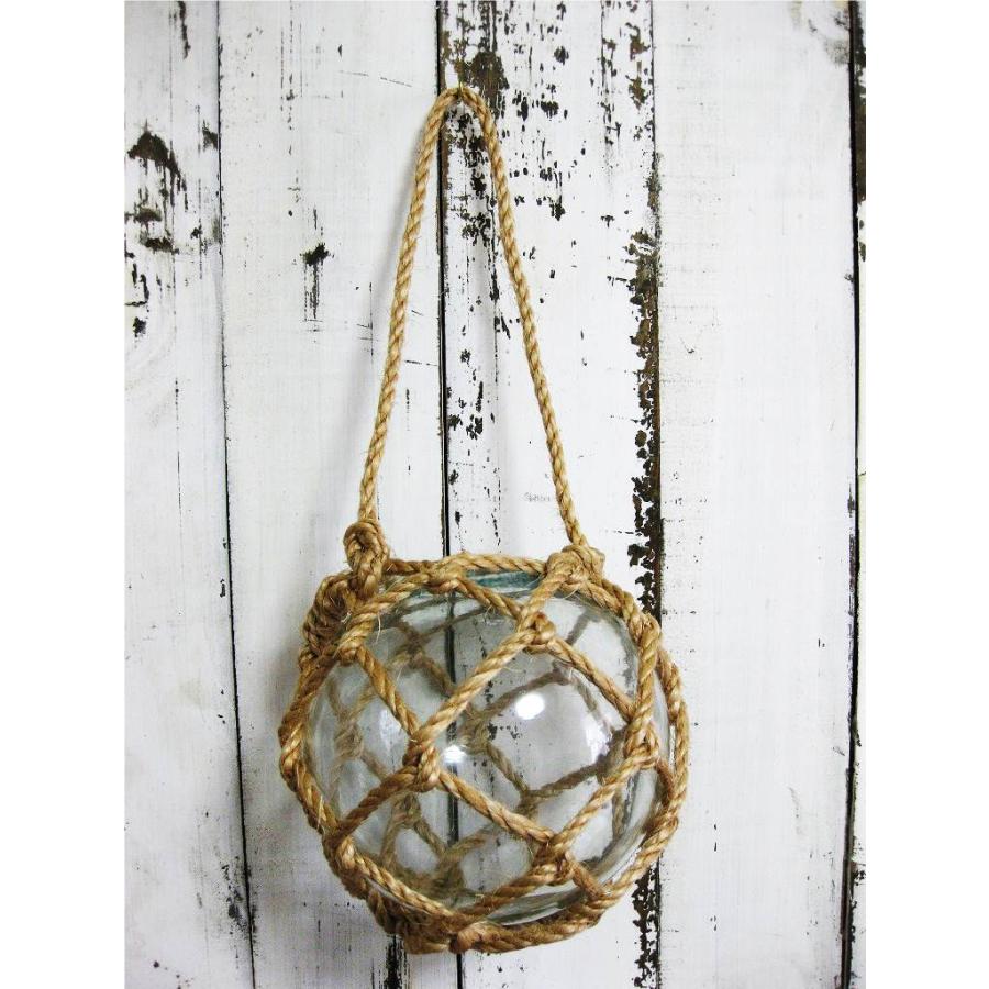 穴あきガラス浮玉NO.06（20cm） ガラス玉 壁掛け : マリンガイド Yahoo