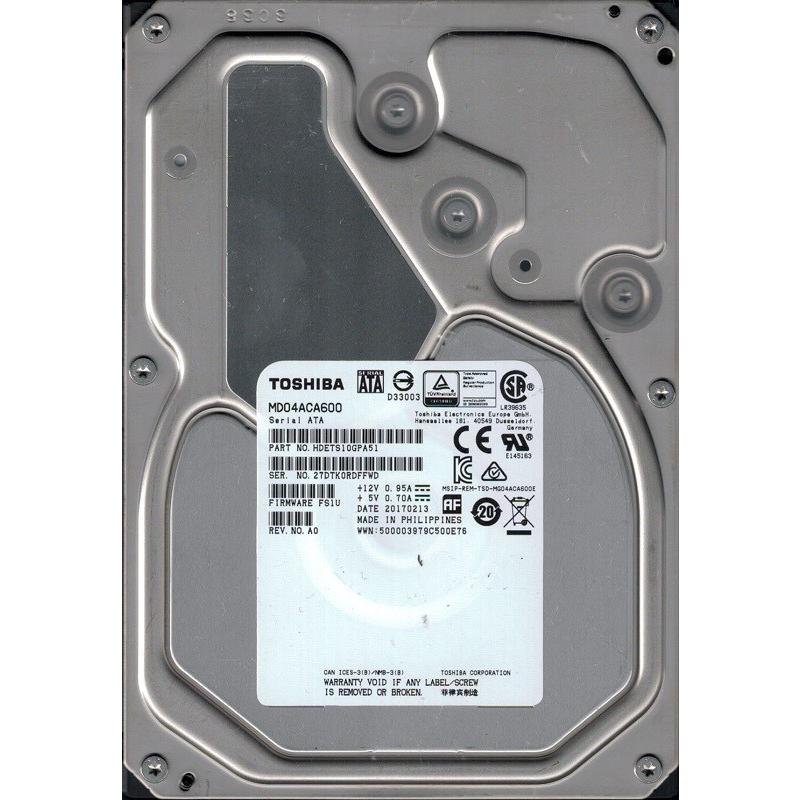 TOSHIBA（東芝） TOSHIBA 3.5インチ 内蔵ハードディスク 6TB SATA
