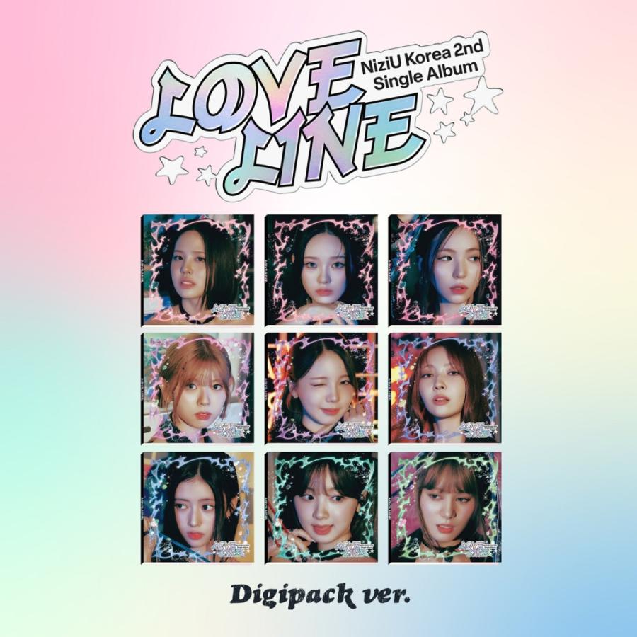 メンバー選択可] NiziU 公式グッズ - LOVE LINE (Digipack ver.) / 2nd