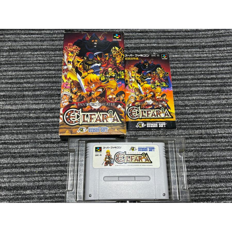 任天堂（Nintendo） スーパーファミコン カセット ソフト エルファリア